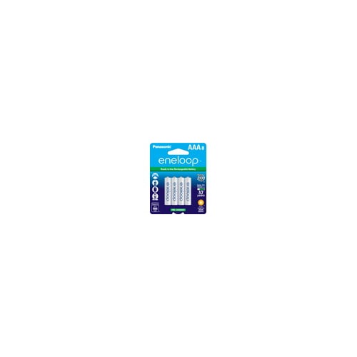 Panasonic Eneloop Ni-MH Pre-Charged Rechargeable AAA (8-Pack)