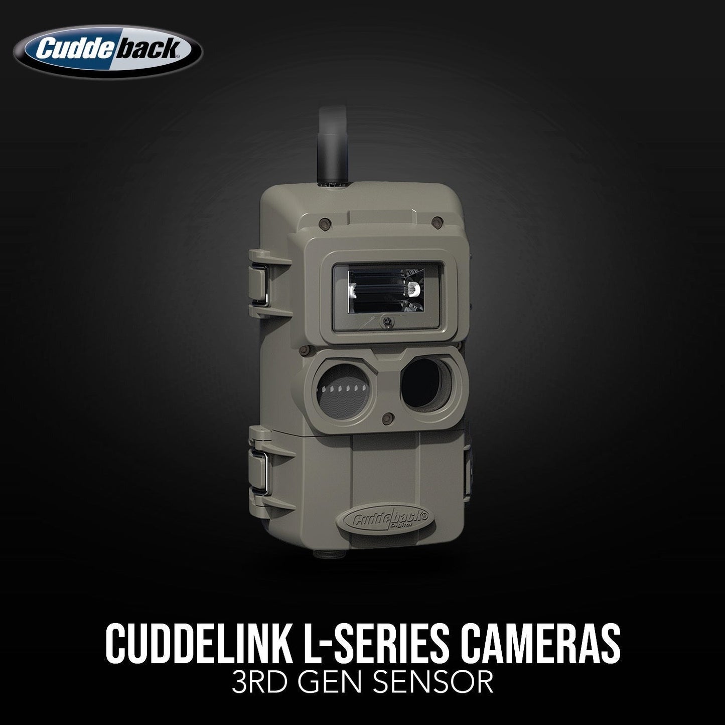 Cuddeback CuddeLink Wireless, Low-Glow Black Flash LED Camera Bundle