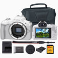Canon EOS R50 Mirrorless Camera with Memory Card and Gadget Bag Bundle