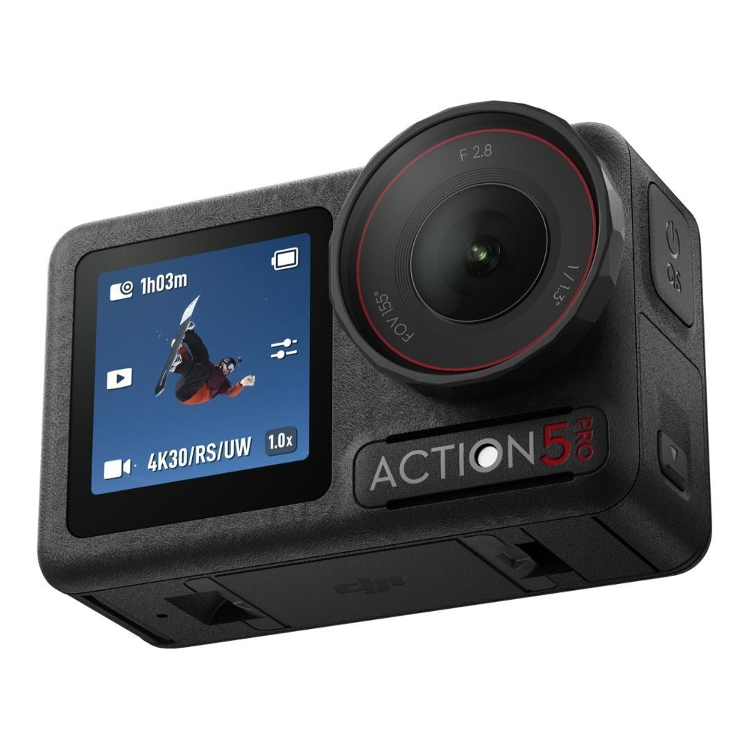 DJI Osmo Action 5 Pro Standard Combo Camera with 4nm Chip and 47GB Built-In Storage