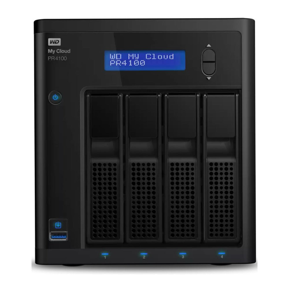 Western Digital My Cloud Pro Series 24TB PR4100 4-Bay NAS Server