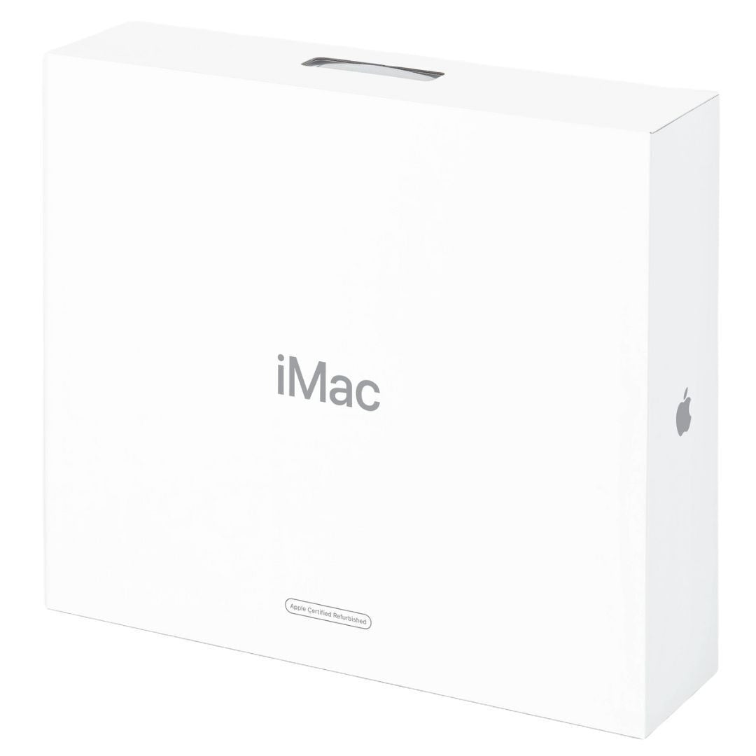 Apple iMac 24" with M1 Chip, 8-Core CPU, 8-Core GPU, Gigabit Ethernet (Blue) (Certified Refurbished)
