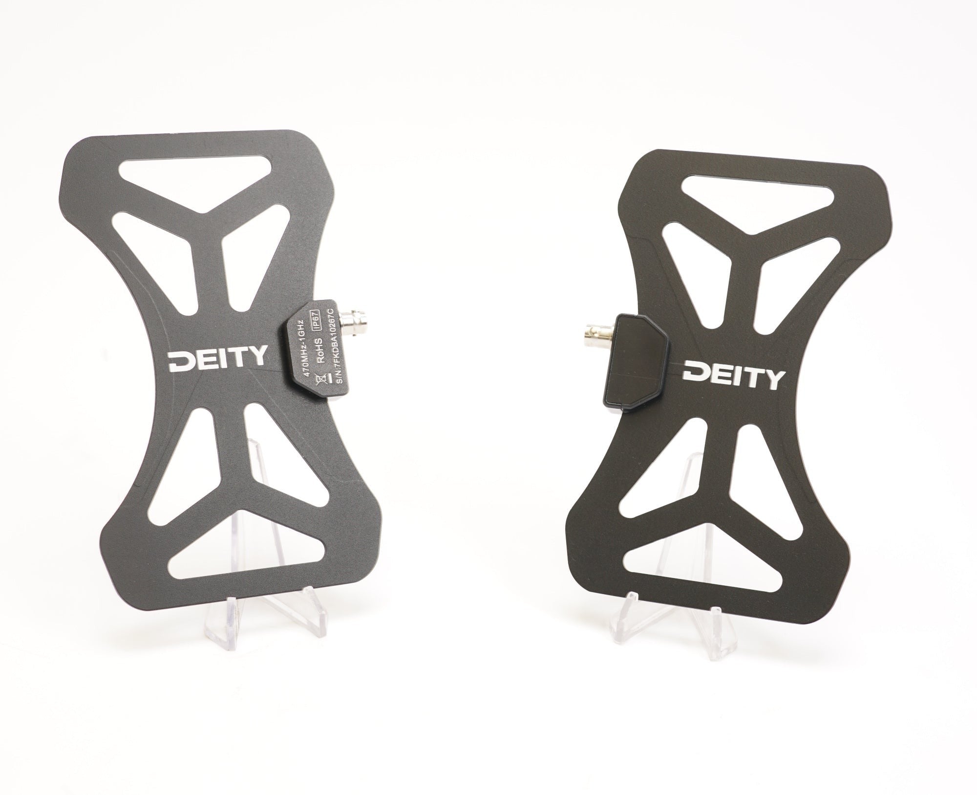 Deity BF1 470MHz to 1GHz Omnidirectional Lightweight Black Butterfly Antenna (Used)