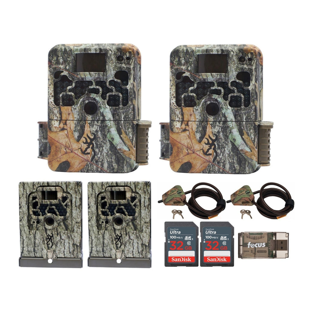 Browning Trail Cameras Strike Force Extreme 16MP Game Camera (2-Pack) Bundle