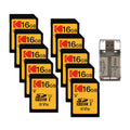 Kodak 16GB Class 10 UHS-I U1 SDHC Memory Card with Card Reader Bundle