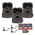 Stealth Cam Browtine 14MP Camera (3-Pack) Bundle