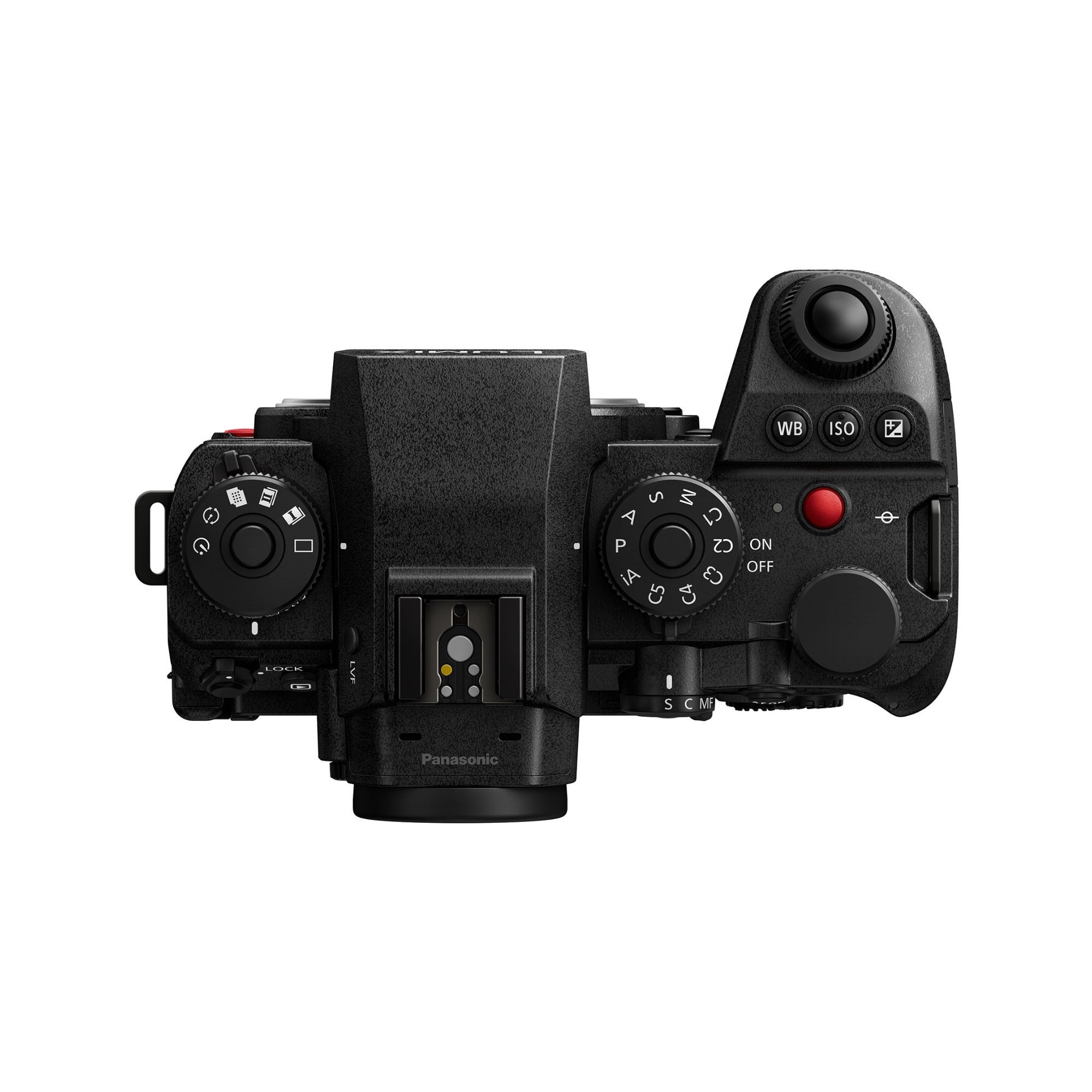 Panasonic LUMIX S1RII Full Frame 44.3MP Black Mirrorless Hybrid Digital Camera
