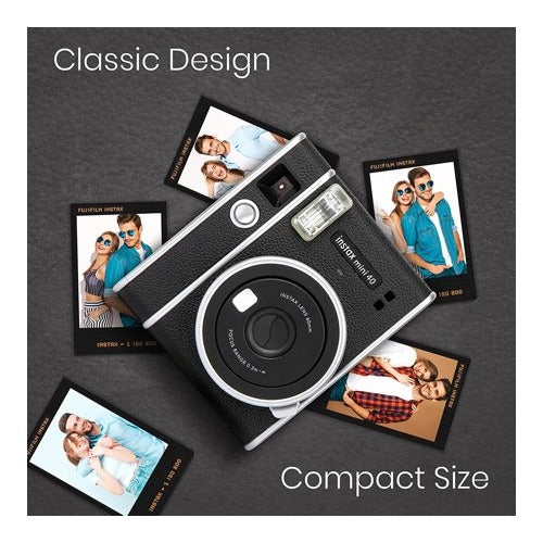 Fujifilm Instax Mini 40 Instant Film Camera with Twin Film Pack (20 Exposures)