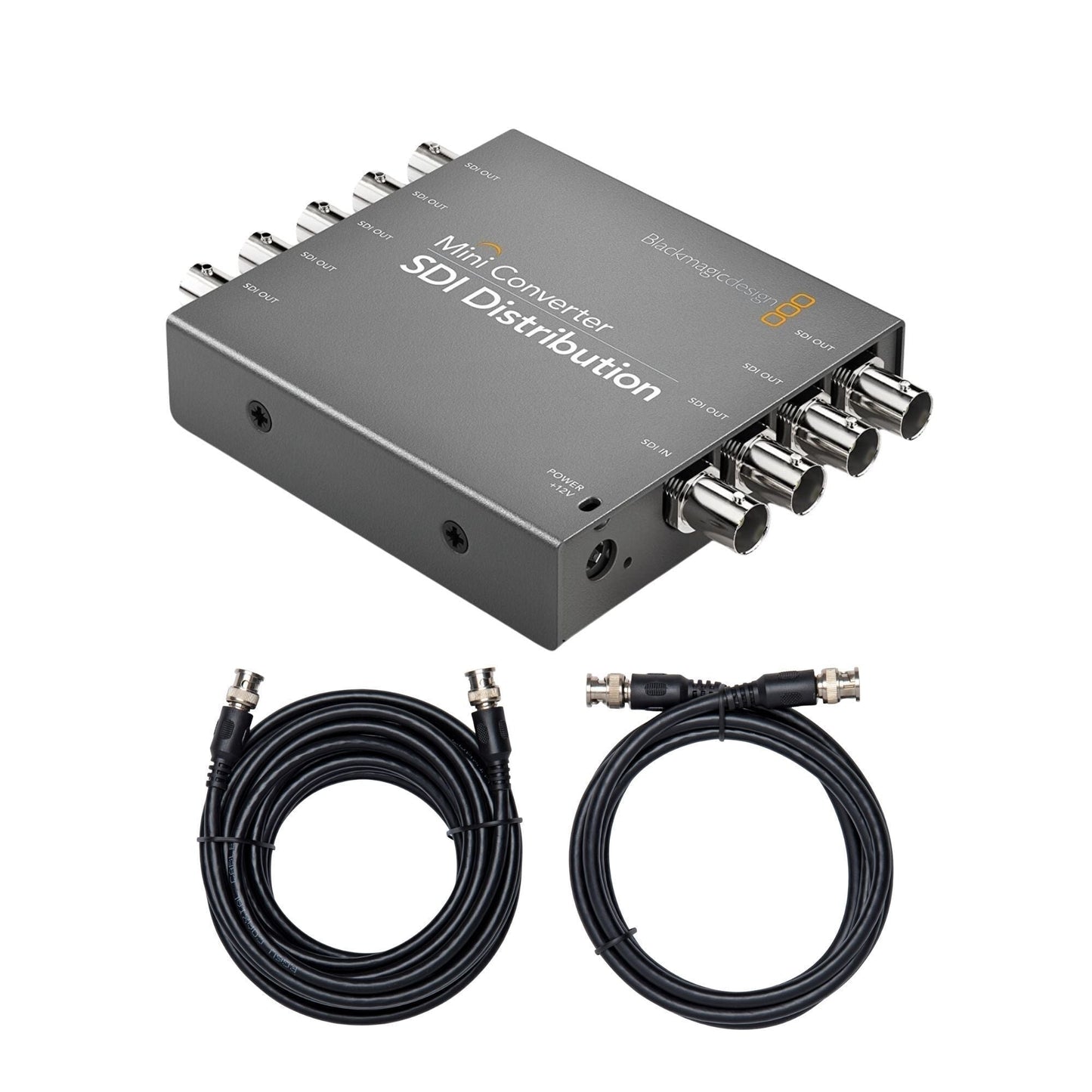 Blackmagic Design Mini Converter SDI Distribution with SDI Video Cable (BNC to BNC) Bundle