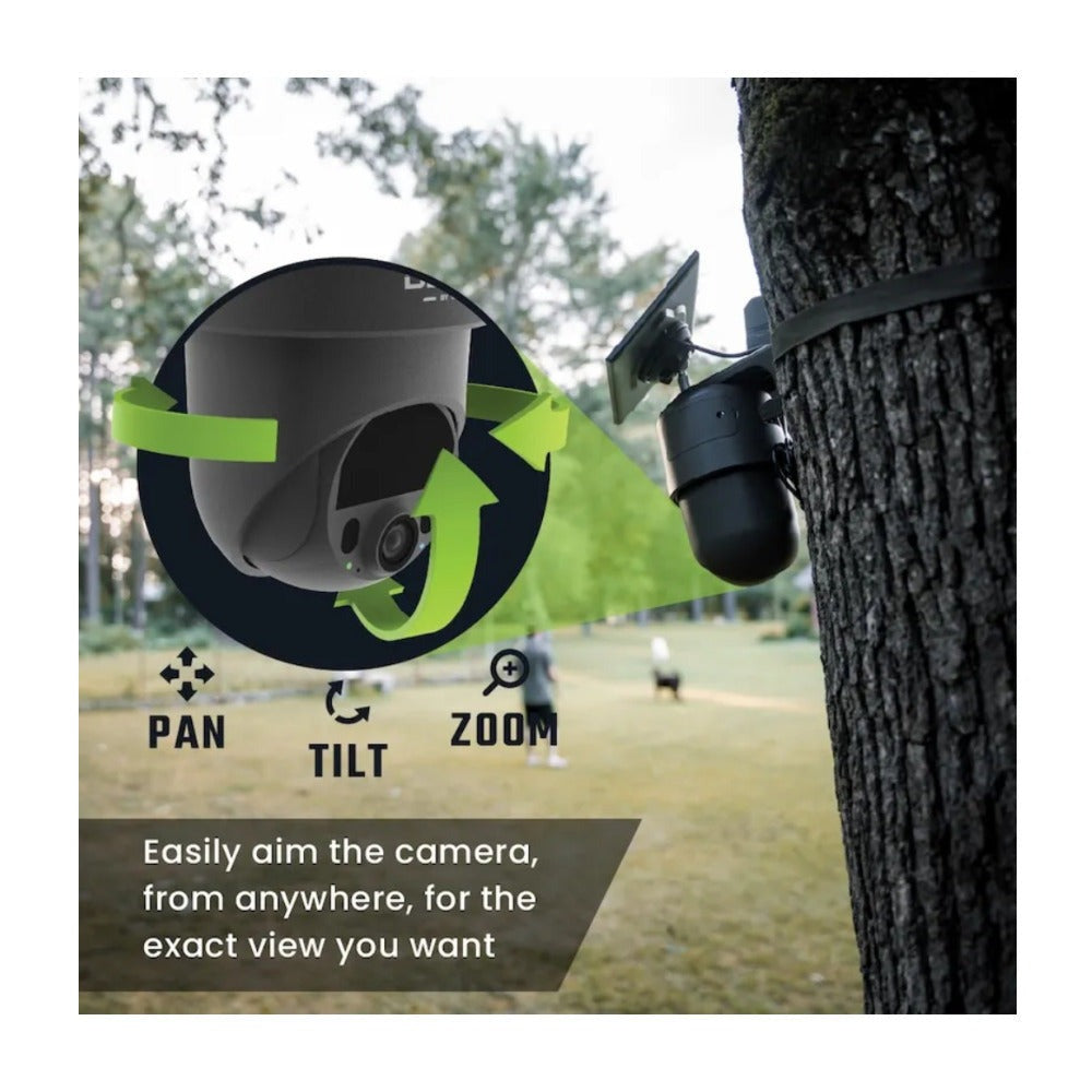 Tactacam 4K Defend 360 4G Cellular Security Camera with Full 360 Coverage