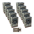 Browning Trail Cameras Sub Micro Cell Security Box (10-Pack) and Card Reader
