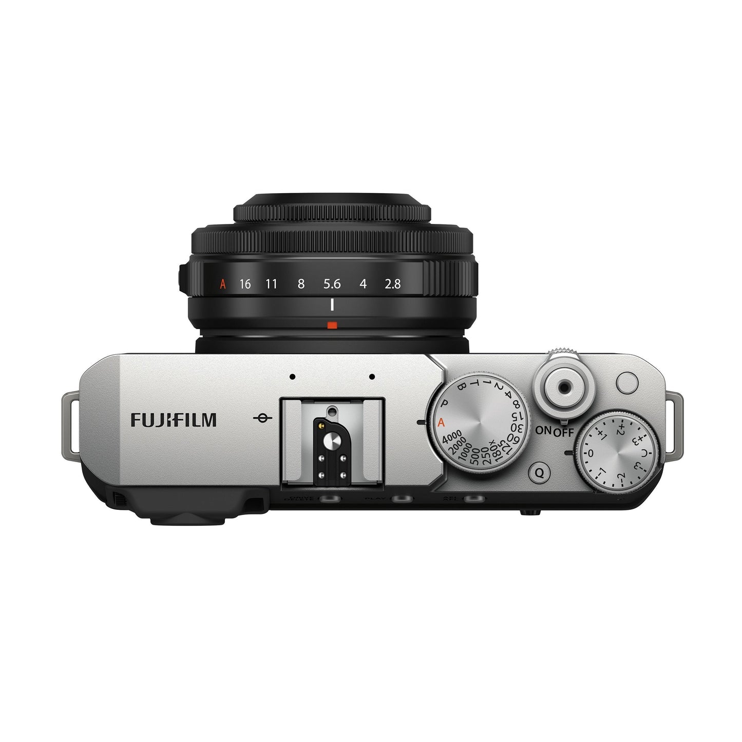 Fujifilm X-E4 Mirrorless Camera Body with XF 27mm f/2.8 R WR Lens Kit (Silver)