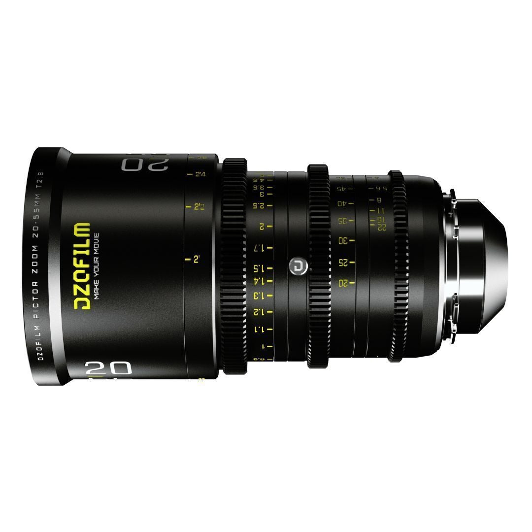 DZOFilm Pictor Zoom 20-55mm T2.8 Super 35 Parfocal Lens (PL Mount and EF Mount)