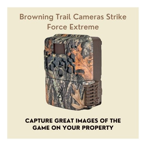 Browning Trail Cameras Strike Force Extreme 16 MP Game Camera (2-Pack) Bundle