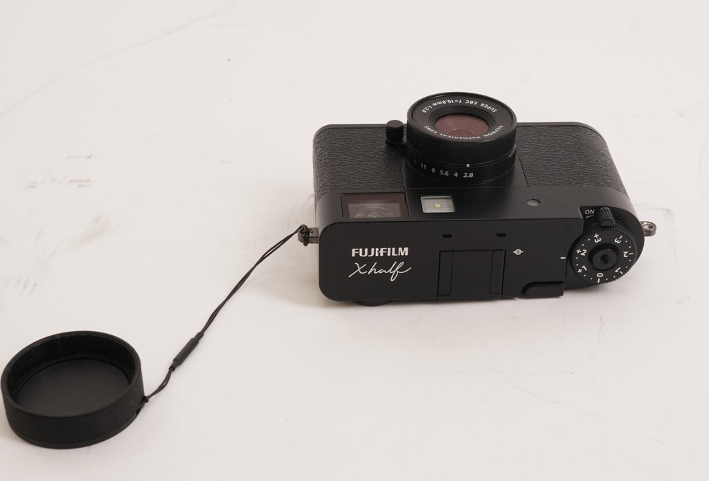 FUJIFILMX half Premium Compact Camera with 2-in-1 Creative Mode (Black) (Used)
