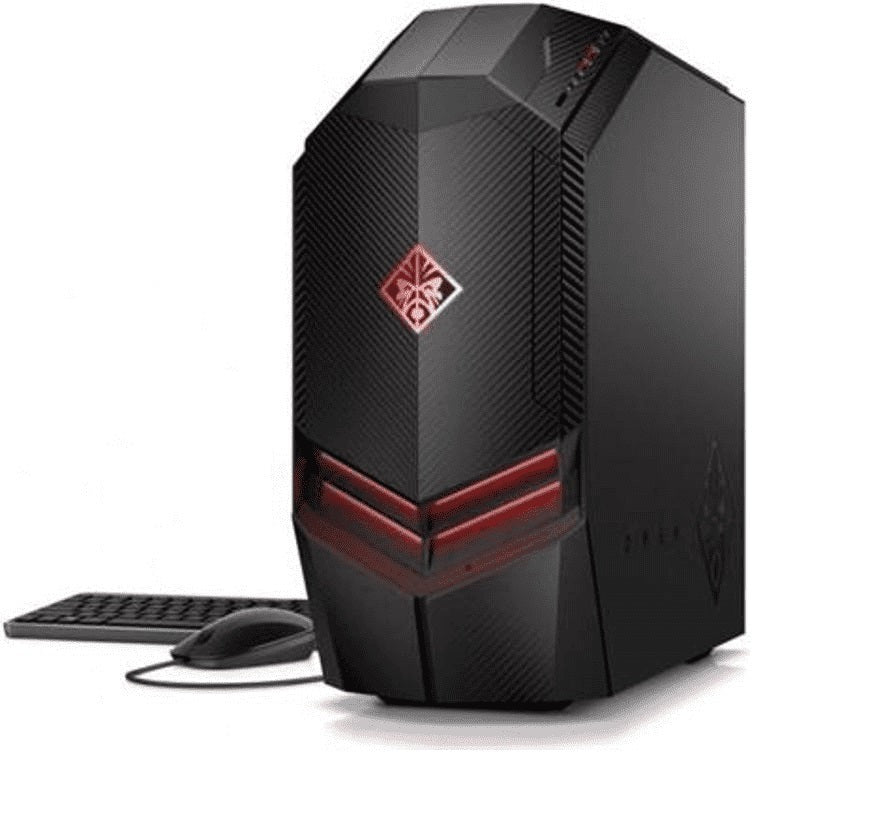 HP Omen 880 Gaming Desktop PC, Intel Core i7-8700, 16GB RAM, 1TB HDD + 256GB SSD, NVIDIA GeForce GTX 1050 Ti 4GB (Certified Refurbished)