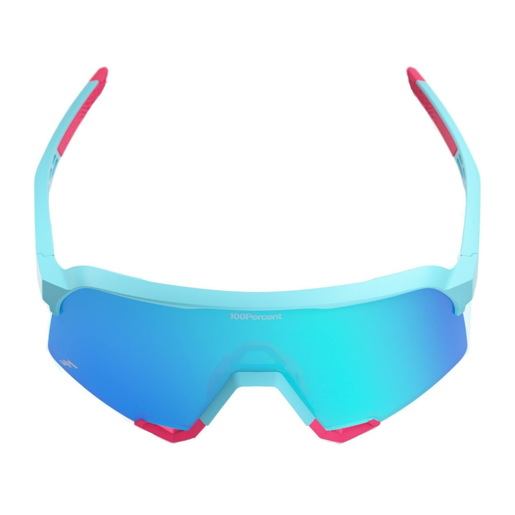 100 Percent S3 LE Tatis 4 Soft Tact Blue Sunglasses with Blue Topaz Mirror Lens