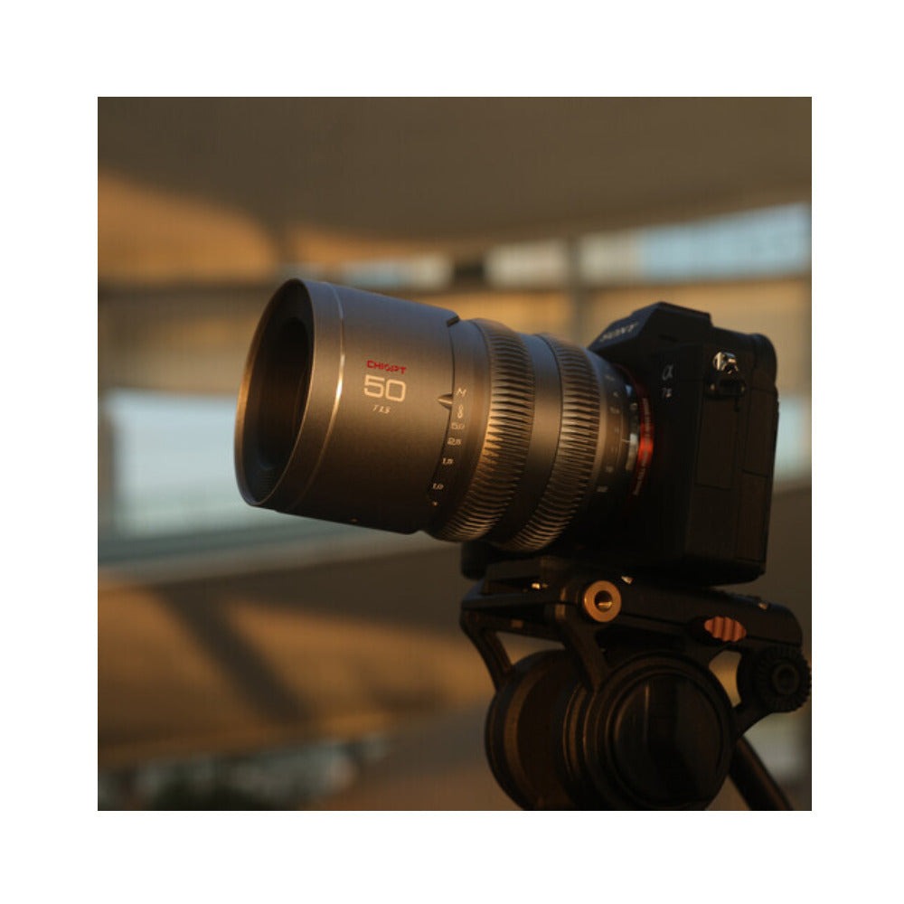 CHIOPT AURA 50mm T1.5-T22 Full-Frame Cinema Lens (Canon RF)