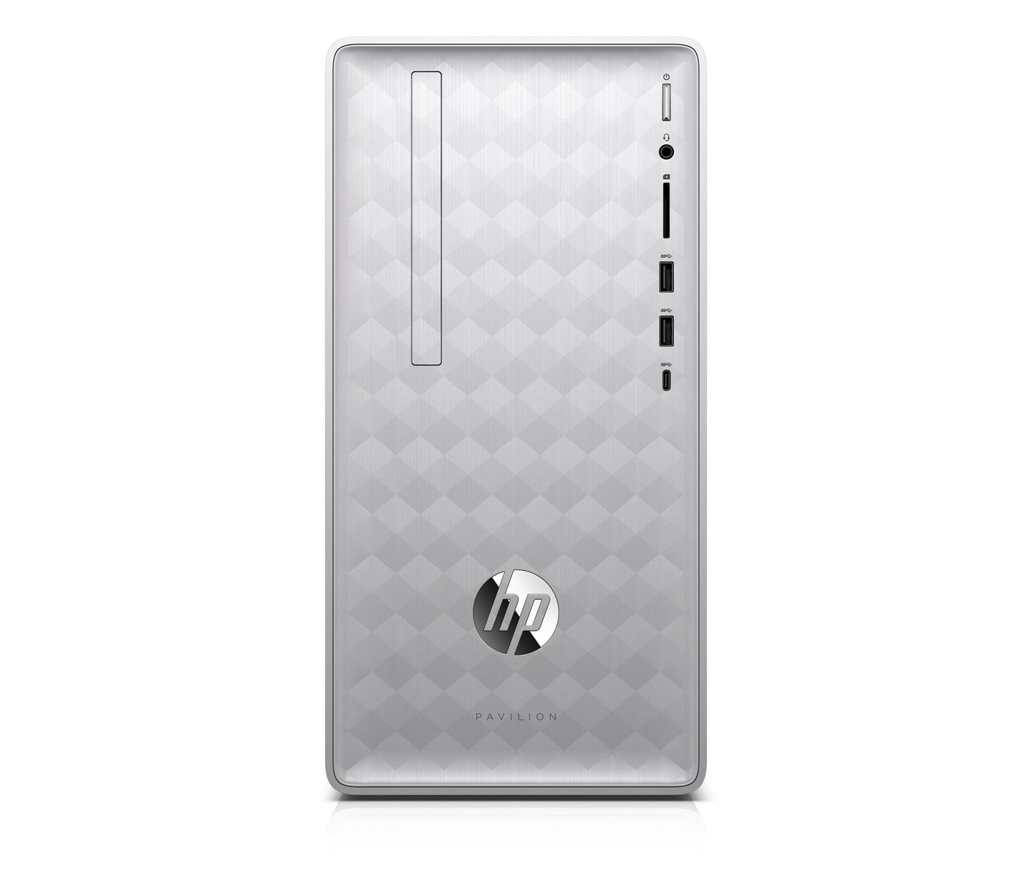 HP Pavilion 590 Desktop PC, Intel Core i7-8700, 16GB RAM, 2TB HDD, AMD Radeon 2GB, Windows 10 (Certified Refurbished)