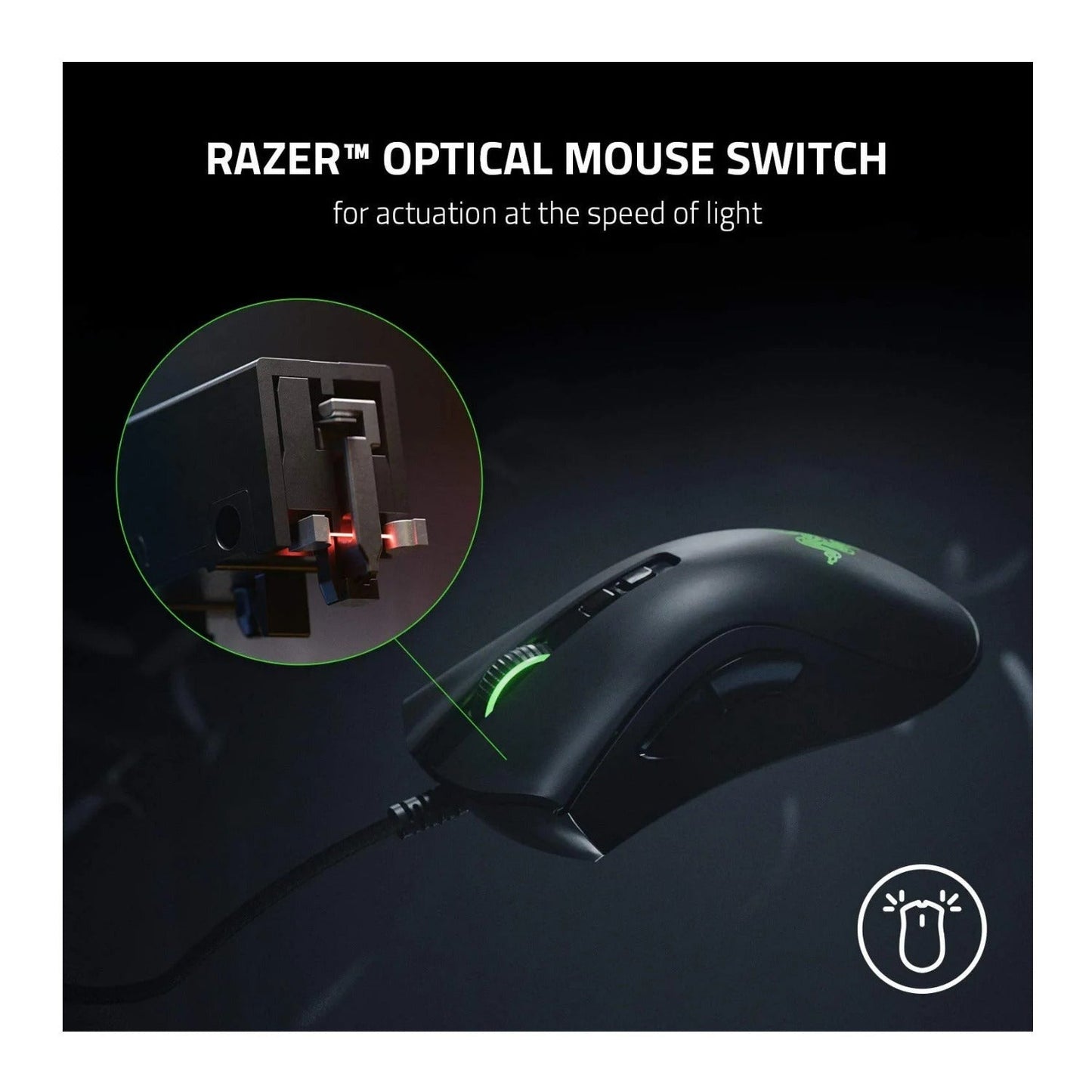 Razer DeathAdder V2 Gaming Mouse (Black)