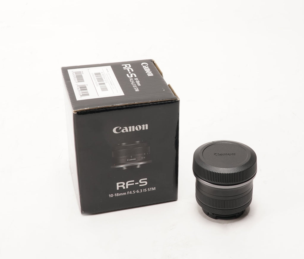 Canon RF-S 10-18mm F4.5-6.3 IS STM Lens (Used)