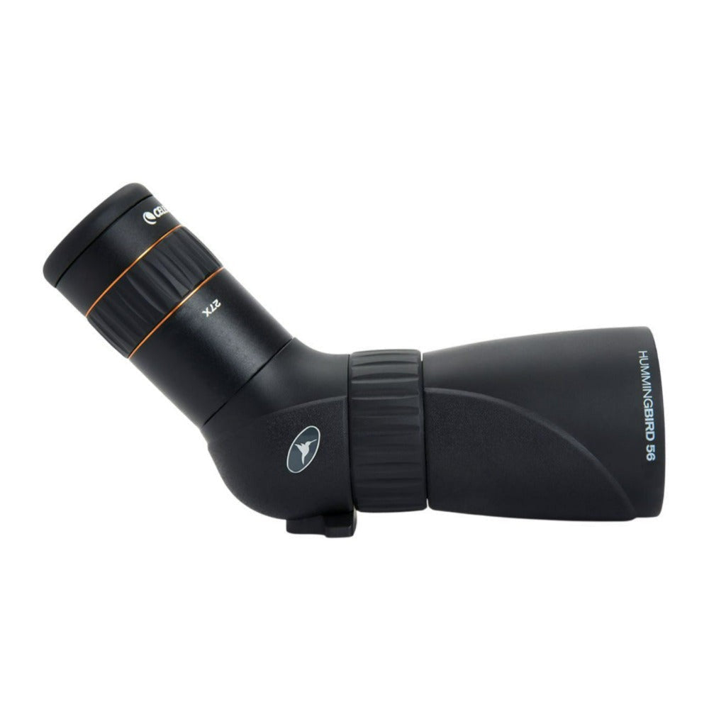 Celestron Hummingbird 9-27x56mm Angled Zoom Micro Spotting Scope with Phase-Coated Prism (Black)