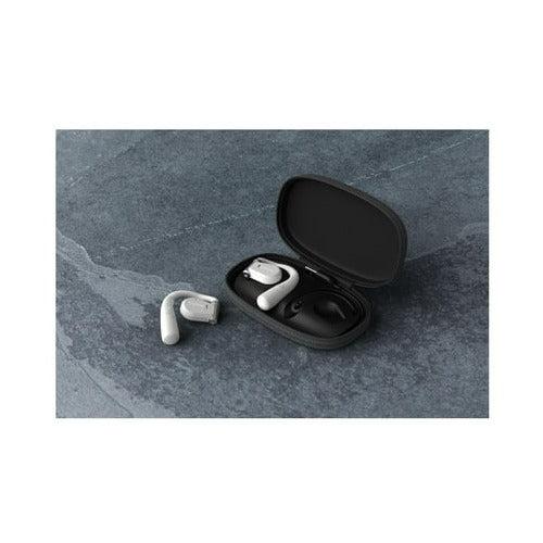 Cleer ARC Open-Ear Ear Hook Design Flexible Hinge Touch Control True Wireless Earbuds (White)