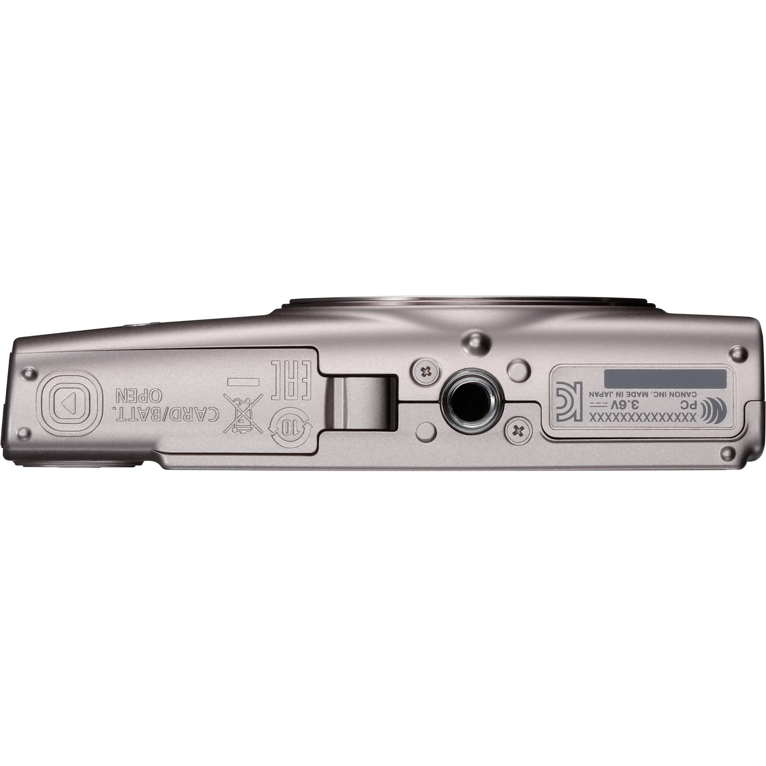 Canon PowerShot ELPH 360 HS Digital Camera (Silver) (Open Box)