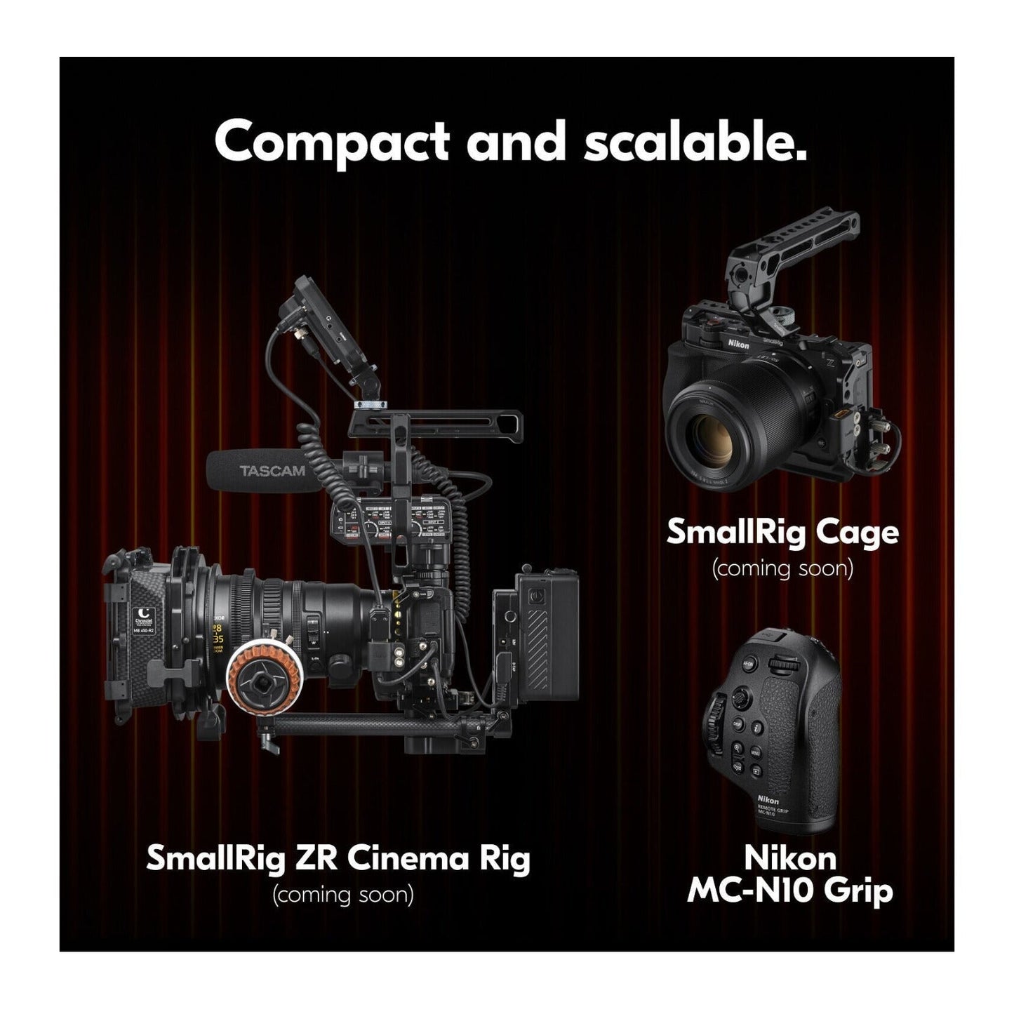 Nikon RED ZR 6K 24.5MP Cinema Camera Bundle with Mount Adapter