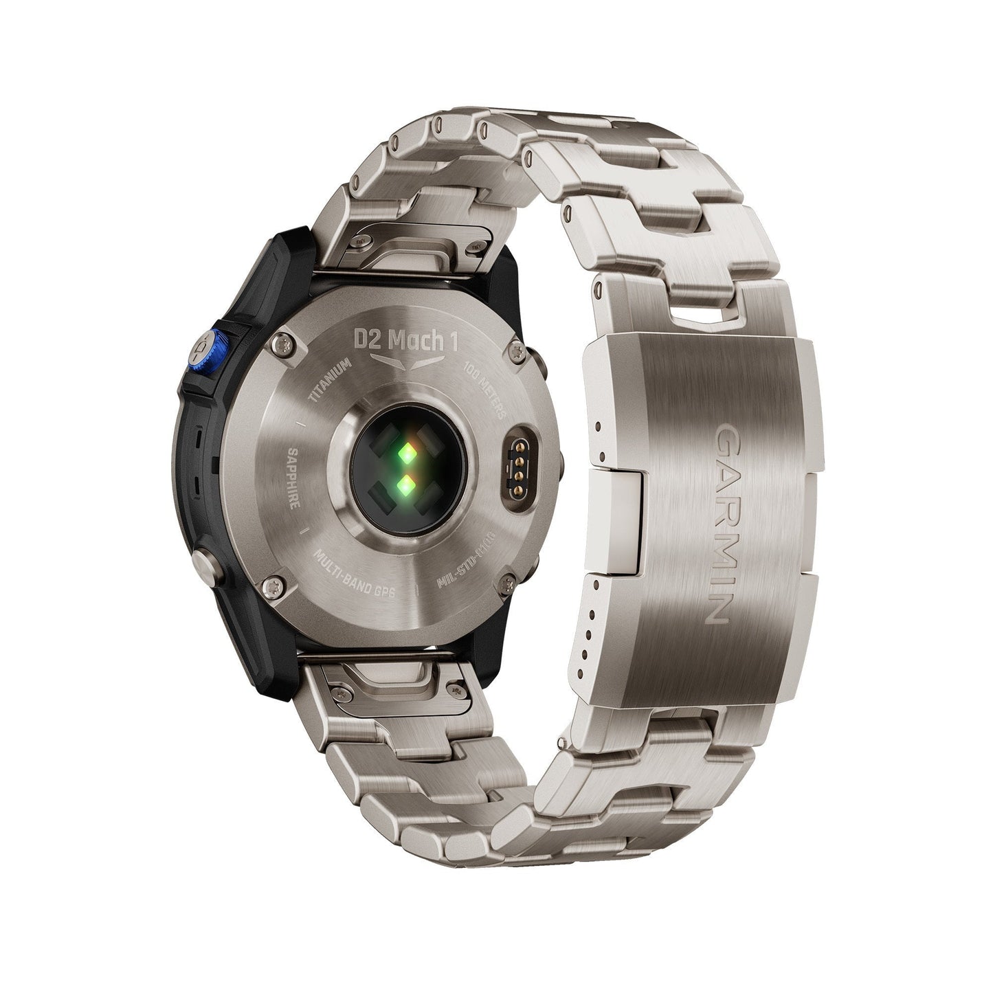 Garmin D2 Mach 1 with Vented Titanium Bracelet
