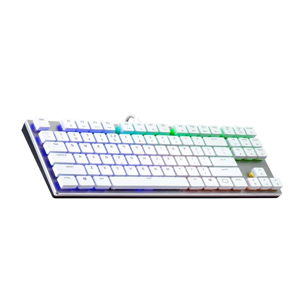 Cooler Master SK630 White Limited Edition Tenkeyless Mechanical Keyboard