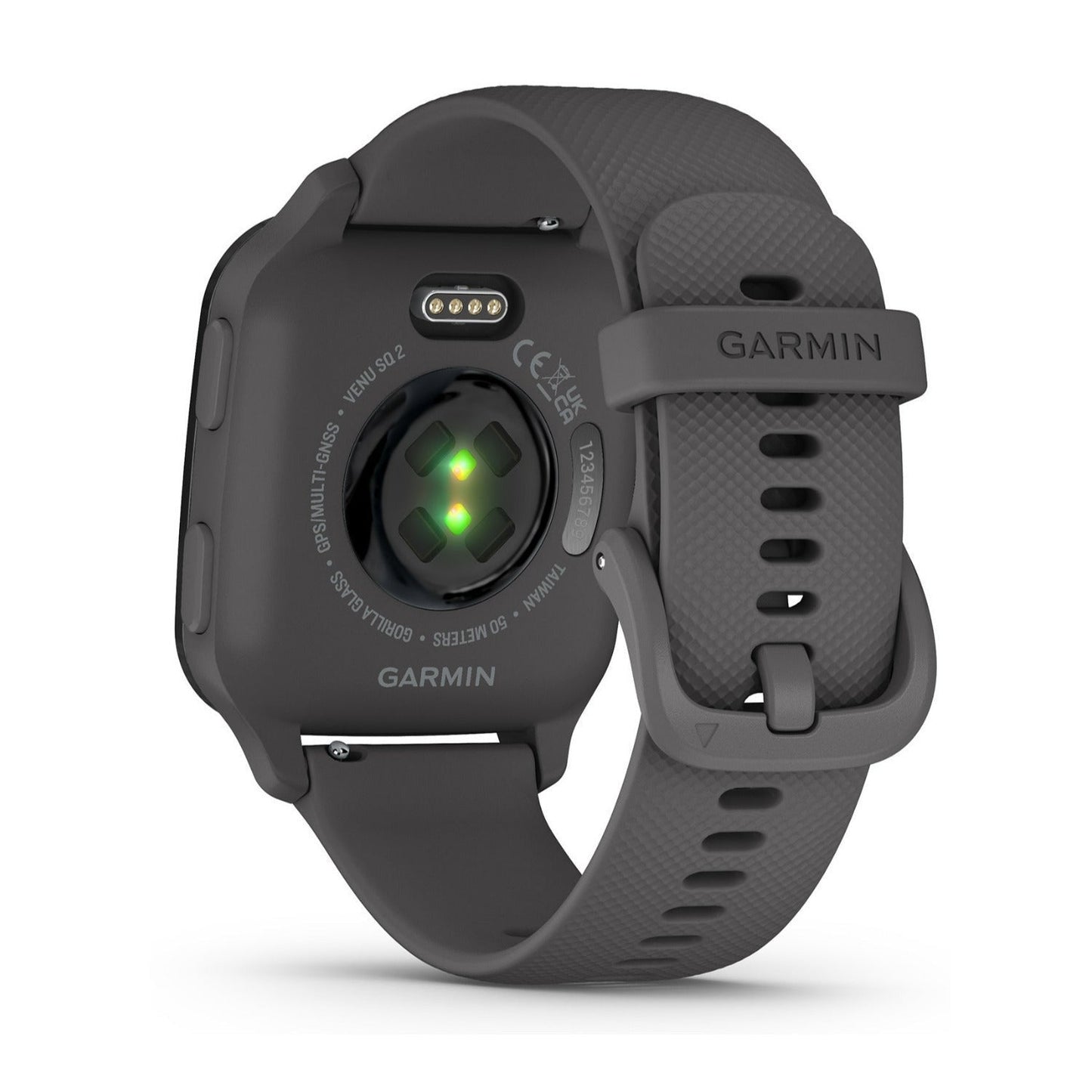 Garmin Venu SQ 2 -Smartwatch (Slate) Bundle with 12-Ounce Stainless Steel Tumbler