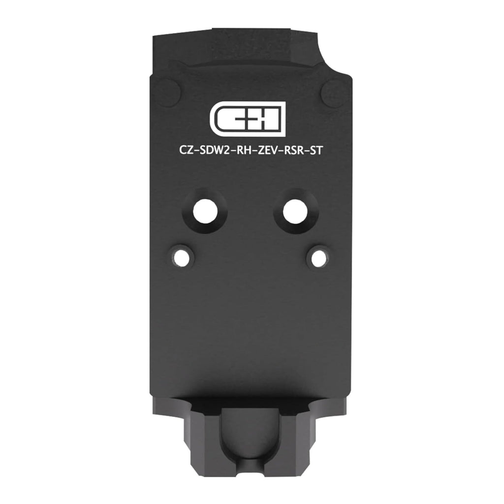 C+H Precision Optics Adapter Plate for CZ Shadow 2 and Trijicon RMR, Steel