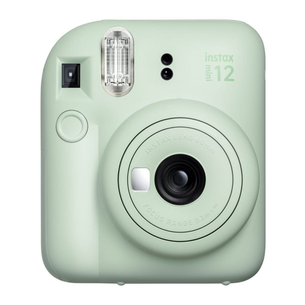 Fujifilm Instax Mini 12 Instant Camera (Mint Green) and Instax Film Kit Bundle