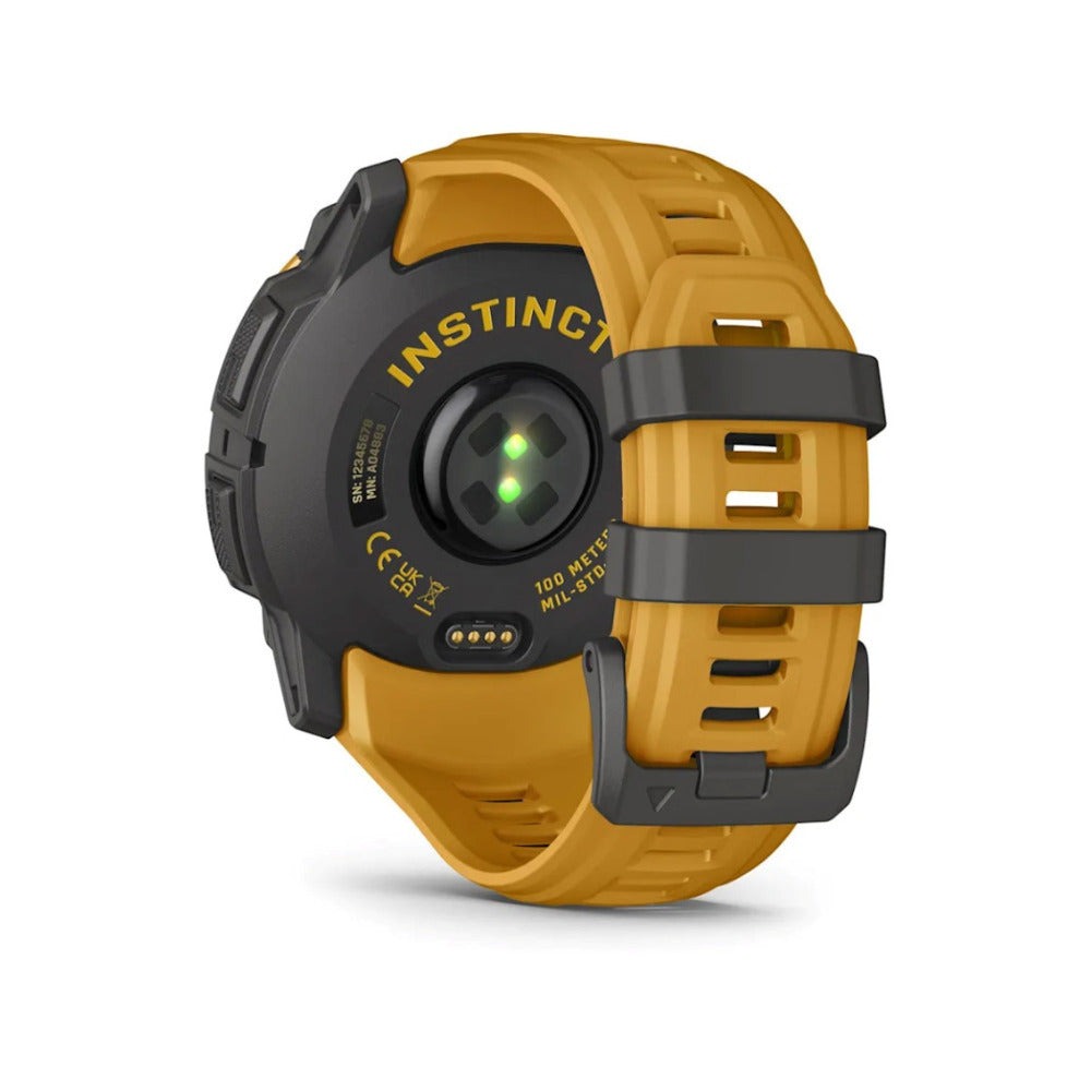 Garmin Instinct 3 50mm Solar GPS Smartwatch (Sunburst, Limited Edition)