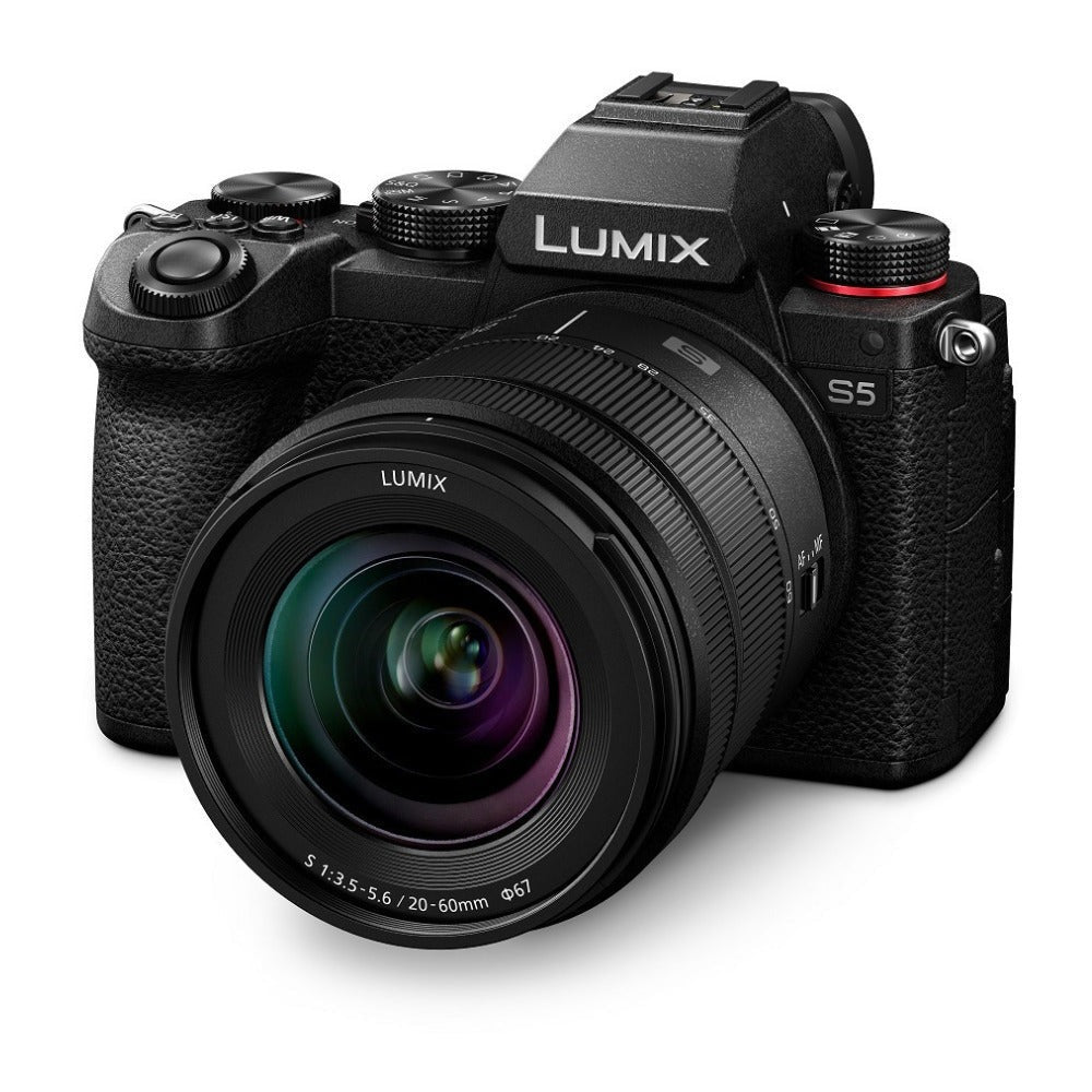 Panasonic LUMIX S5 4K Mirrorless Full-Frame Camera with 20-60mm Lens Bundle
