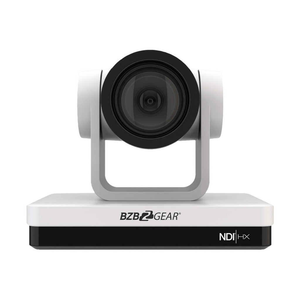 BZBGear Universal NDI/HDMI/SDI/USB Live Streaming PTZ Camera with 30x Zoom (White)