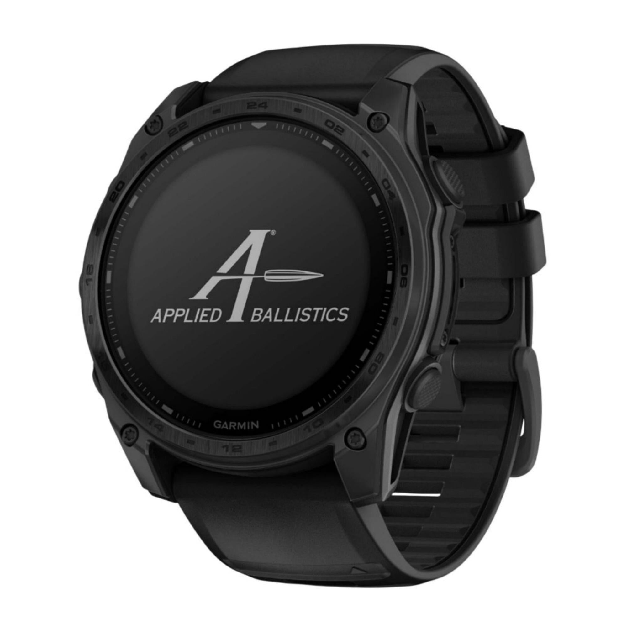 Garmin Tactix 8 51mm Sapphire Solar Elite Edition Smartwatch (Black) Bundle
