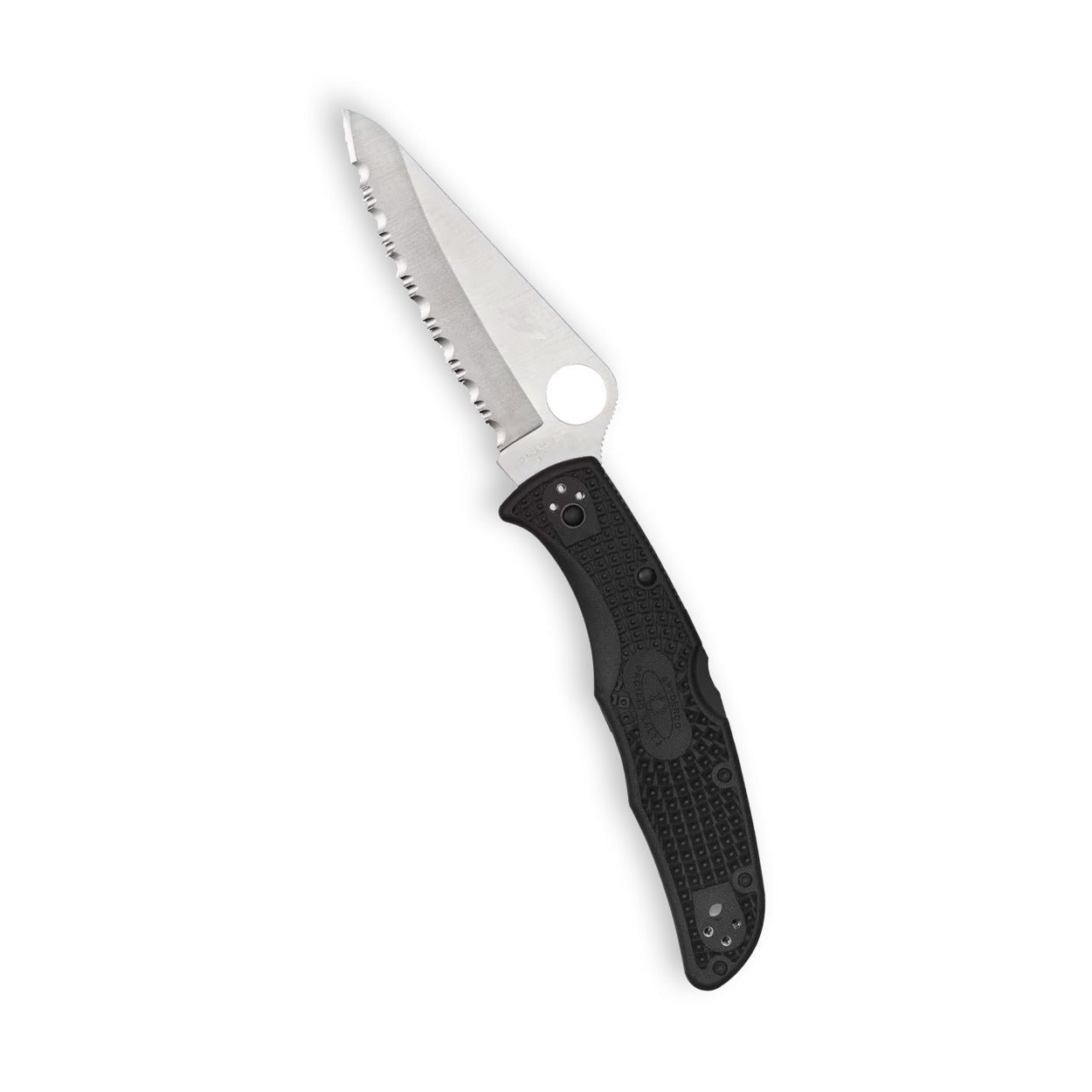 Spyderco Pacific Salt 2, 8.72-Inch Lightweight Folding Knife with Black Handle