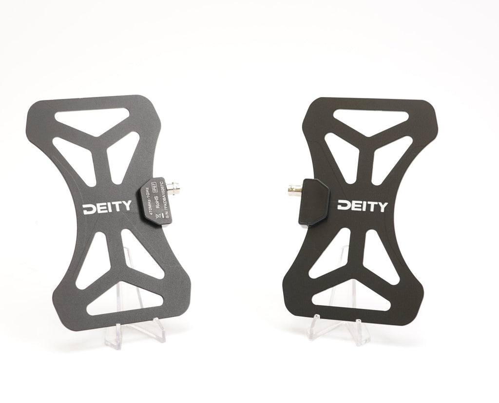 Deity BF1 470MHz to 1GHz Omnidirectional Lightweight Black Butterfly Antenna (Used)