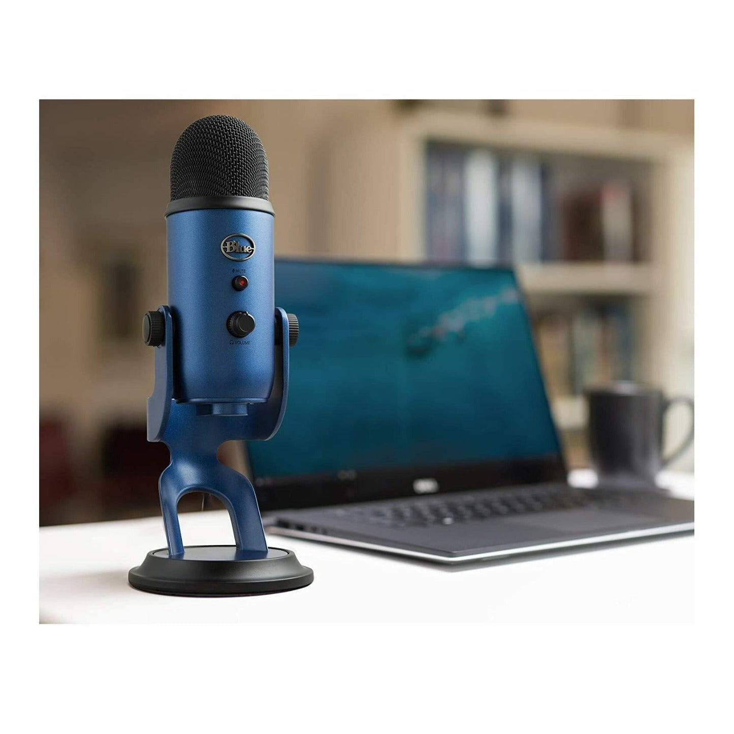 Blue Microphones Yeti USB Microphone Bundle with Headphones and Pop Filter