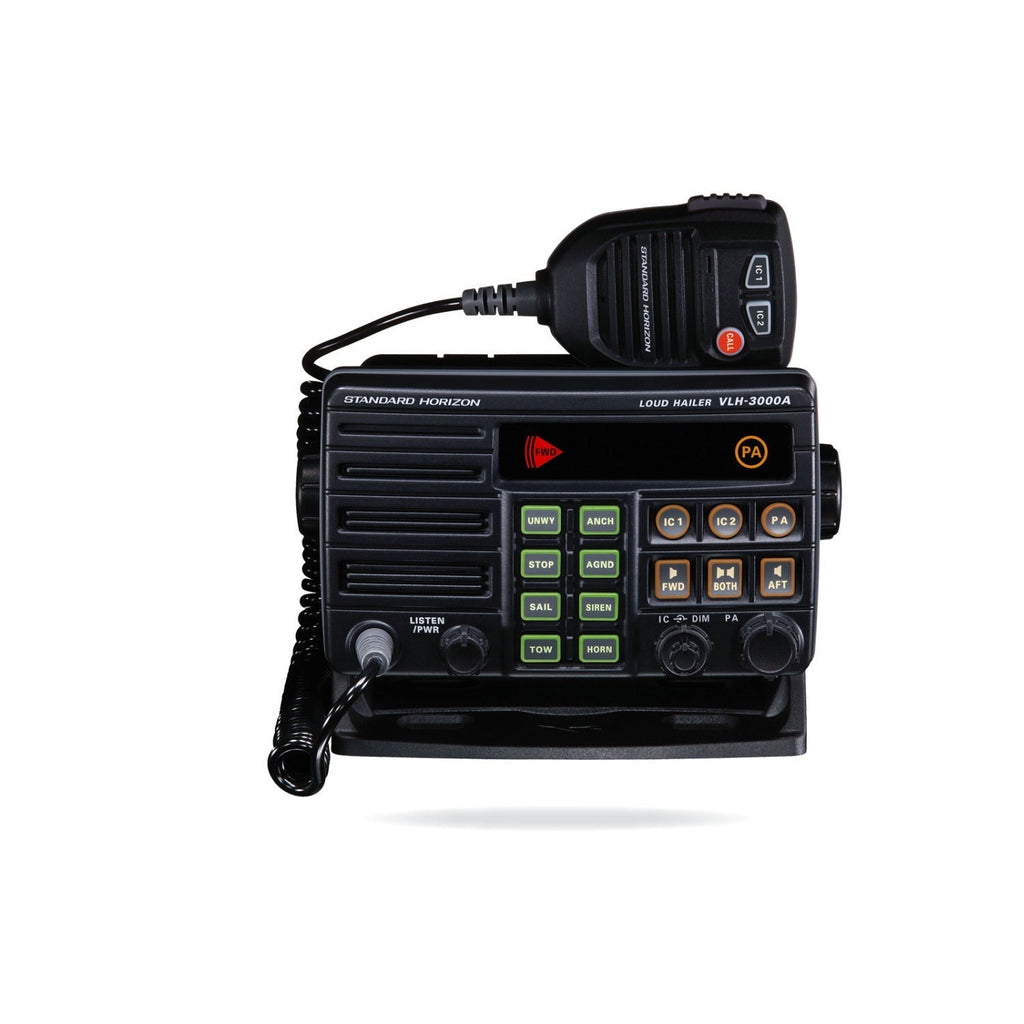 Standard Horizon VLH3000A 30W Dual Zone PA/Loud Hailer (Black)