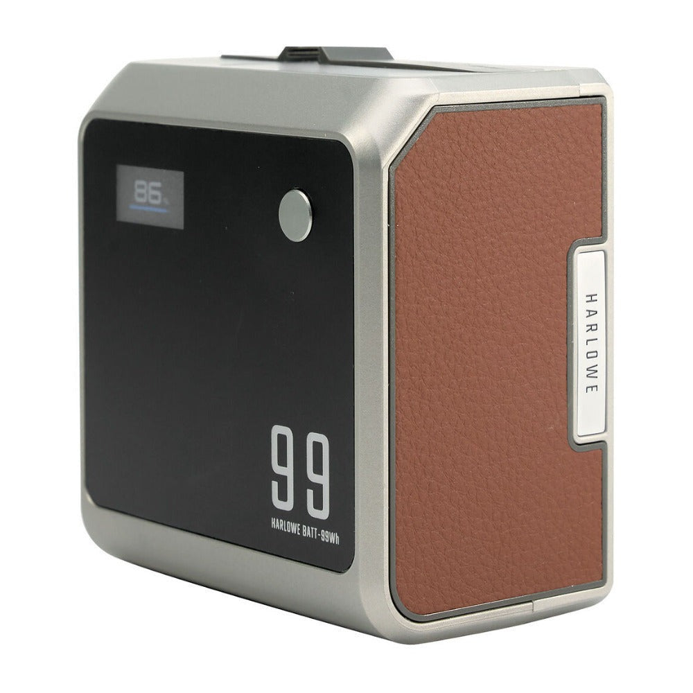 Harlowe Mini Max Bi-Color LED Monolight Creator Kit (Brown Faux Leather)
