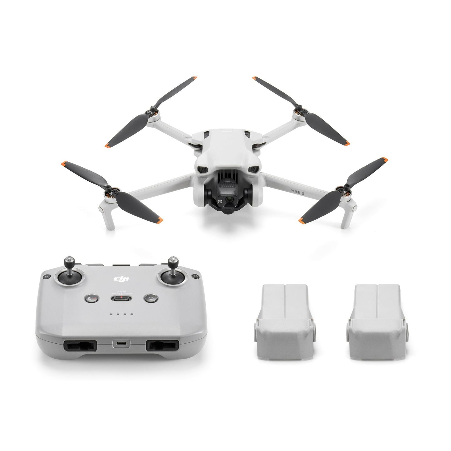 DJI Mini 3 Camera Drone with RC-N1 Remote Controller (Fly More Combo)