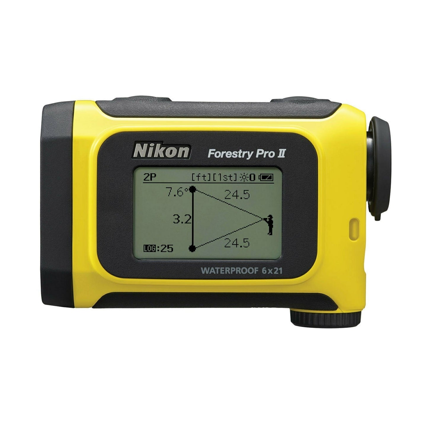 Nikon Forestry Pro II Laser Rangefinder/Hypsometer with Camo Retractable Tether Bundle