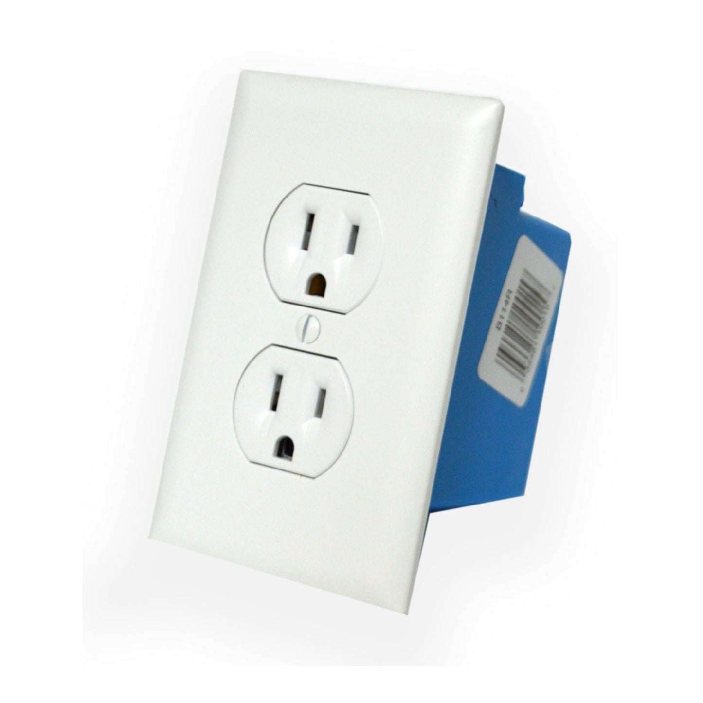 Mini Gadgets Bush Baby Hardwired Wall Outlet with Wi-Fi Hidden Camera (White)
