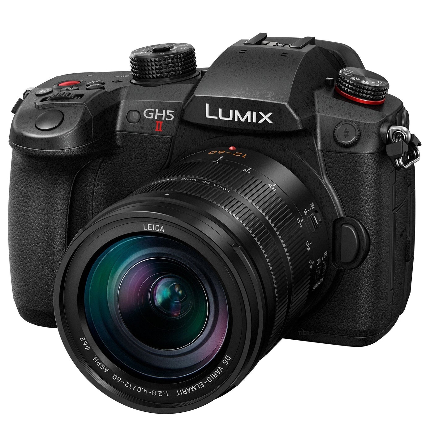 Panasonic Lumix GH5 Mark II Mirrorless Camera with 12-60mm f/2.8-4 Lens Bundle