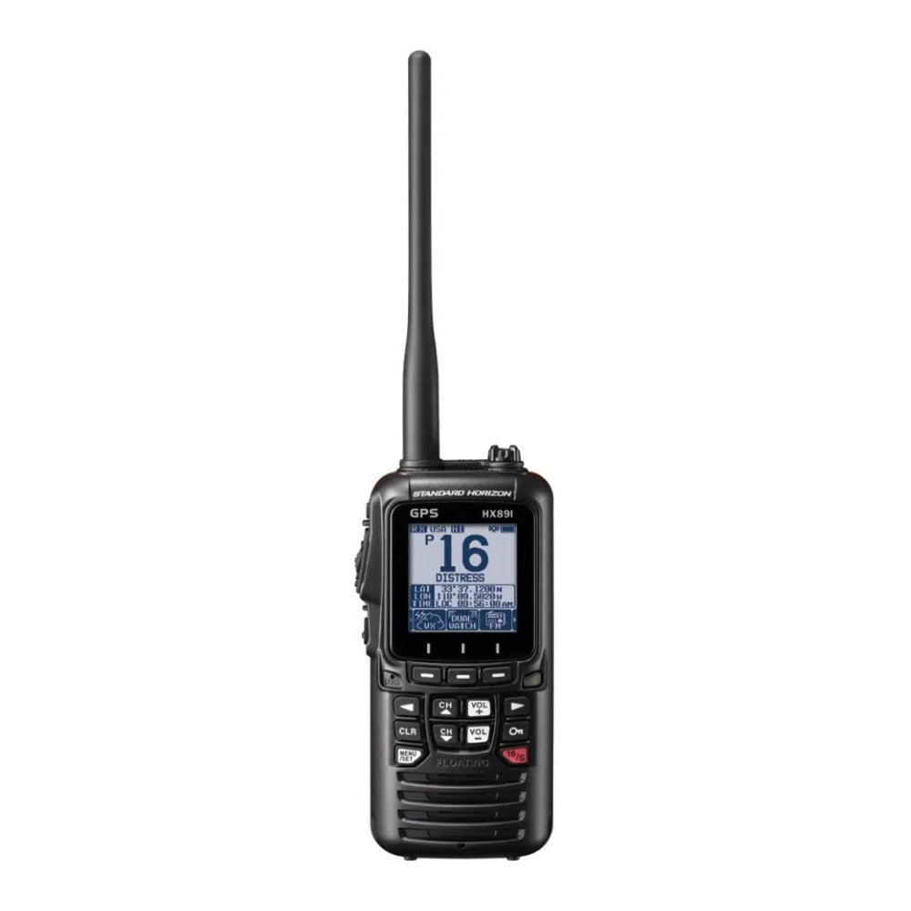 Standard Horizon HX891 Handheld VHF Radio with Built-in GPS (Navy Blue)