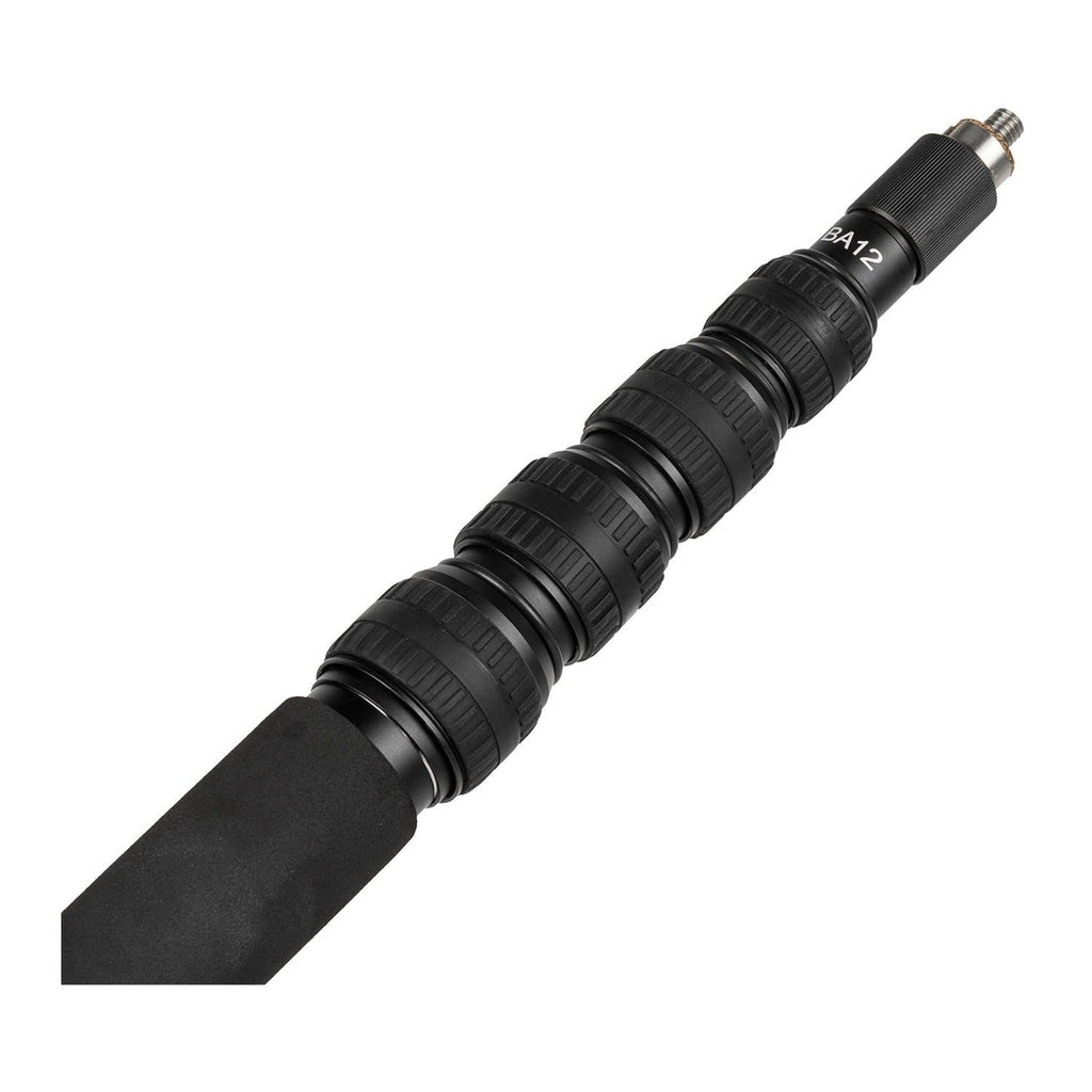 E-Image 5-Section Telescoping Aluminum Microphone Boompole (11.5-Feet)