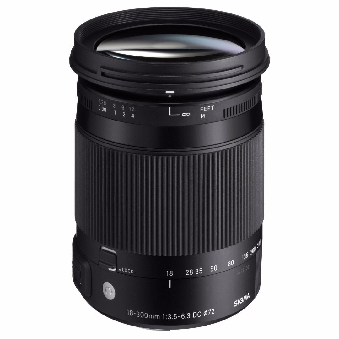Sigma 18-300mm F3.5-6.3 DC Macro OS HSM For Nikon with Deluxe Accessory Bundle